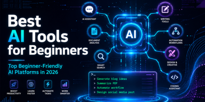 Best AI Tools for Beginners in 2026: A Practical Guide to Getting Started with AI